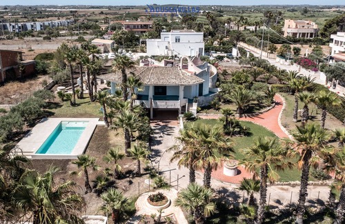 San Lorenzo Villa | Villa le Palme di Vendicari - Garden View