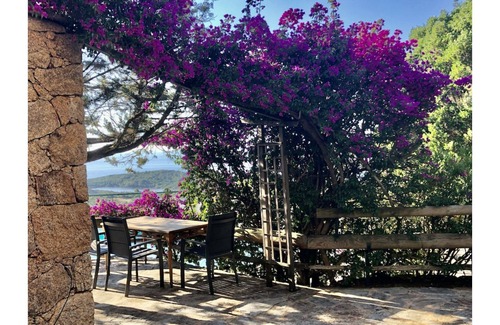 Santa Giulia Villa | Villa Les Arbousiers, exceptional view of Rondinara Bay and Sardinia
