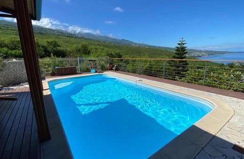 Saint-Leu House | Villa leu Mascareigne piscine vue mer