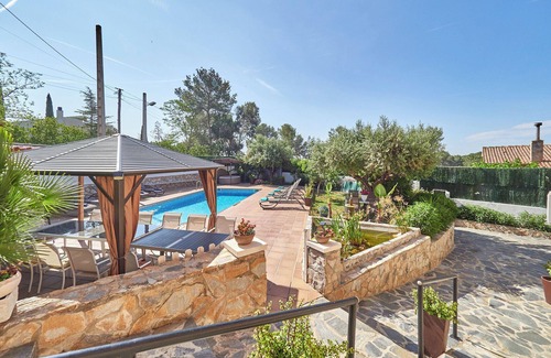Olivella Villa | VILLA LLUNA, RESORT IN THE NATURE, SWIMMING POOL, SPA, BILLIARDS AT 12 KM.SITGES(BARCELONA)