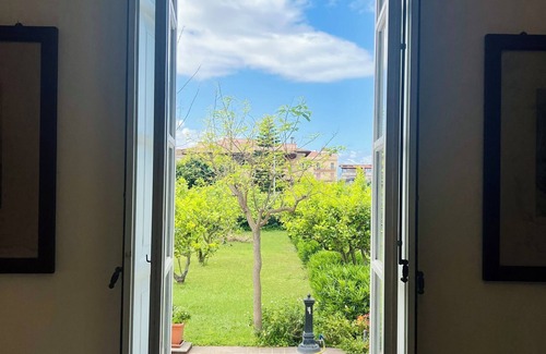 Capo d'Orlando Apartment | Villa Lodato, historical portions of villa close to the beach