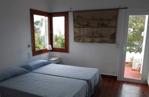 Badia Gran Villa | Villa 'Los Cipreses en Bahía Grande' with Sea View, Pool, 2 Terraces & Wi-Fi