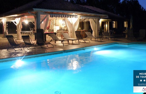 Bergerac House | Villa Melhenga Bergerac 3* Sheltered & heated pool Air conditioning Huge park