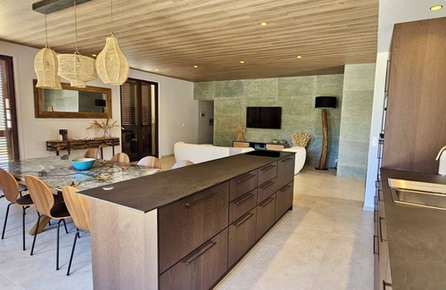 Calenzana Villa | VILLA MODERNE EN CORSE - Sea and mountain views, swimming pool, pool house