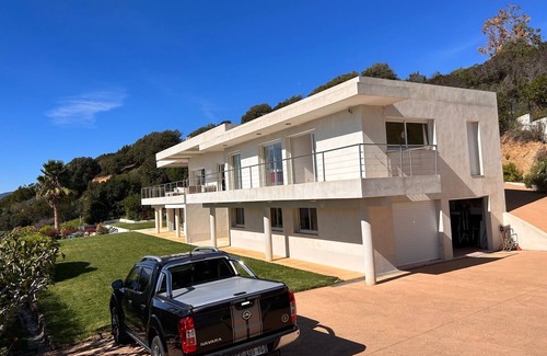 Porticcio Villa | Villa Moderne vue mer Imprenable,