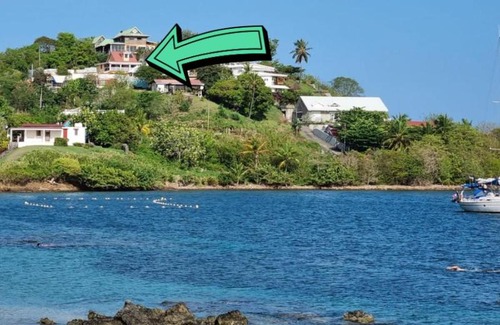 Trois-Ilets Villa | VILLA NAUTILIA, vue mer, proche plage