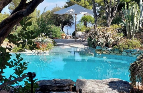 Patrimonio Villa | Villa near St. Florent with pool and fantastic sea views all around