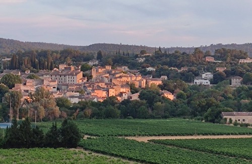 Carces Villa | Villa on terraces with swimming pool and superb view of the village