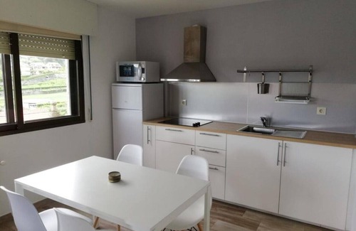 Poio Apartment | Villa Oubiña Poio with terrace and barbecue aparb