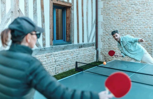 Bonneville-sur-Touques Villa | Villa piscine intérieur chauffé à 5mn de Deauville