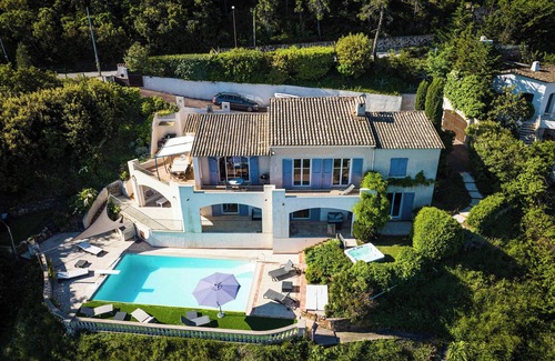 Theoule-Superieur Villa | Villa panoramic view not overlooked