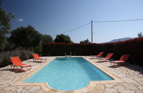 Evgiros Villa | VILLA PANTHEON, SYVOTA BAY, LEFKADA