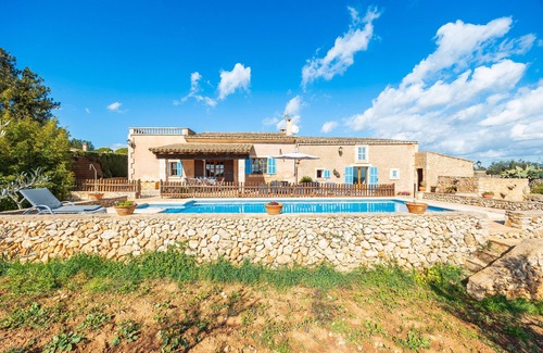 Manacor Villa | Villa 'Pascual Gran' with Mountain View, Private Pool and Wi-Fi