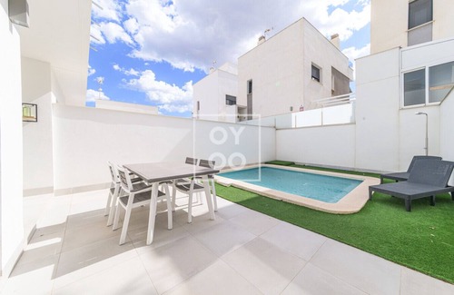 Pilar de la Horadada Villa | Villa Perla de Pilar - Private pool and rooftop near Beach - by Oyoostays