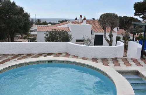Binibeca Villa | Villa 'Perla Nou' with Private Pool, Wi-Fi and Air Conditioning
