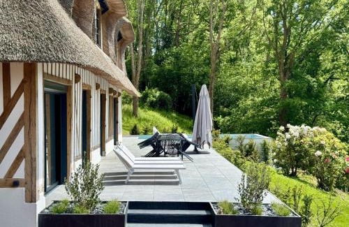 Touques Villa | Villa Pier'Art - Piscine Jacuzzi Tennis Vue Mer