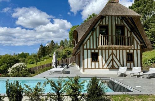 Touques Villa | Villa Pier'Art - Piscine Jacuzzi Tennis Vue Mer