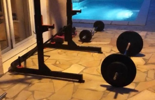 Portiragnes Villa | Villa pool gym @ Med