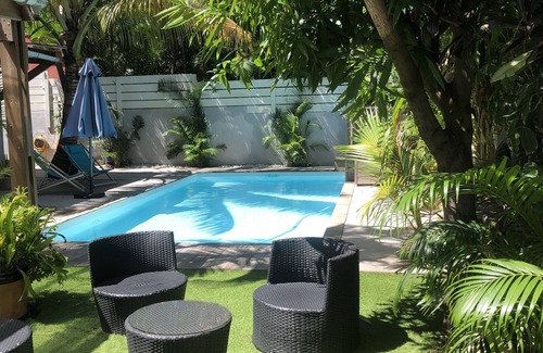 Saint-Pierre De La Reunion Villa | Villa pool/spa Tikoinjoli 974 nestled in the heart of Terre sainte saint-pierre