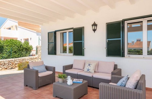 Sant Lluis Villa | Villa Poppy. Private pool, Full AC & Wifi, Menorca