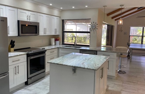 Biggar Villa | Villa Relax close to golf and beached with private pool, game rooms large lanai.