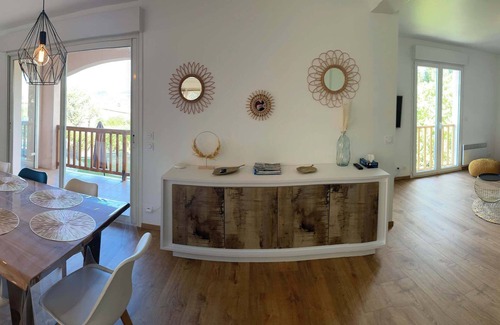 Savines-le-Lac Villa | Villa resort 18p. lake view sauna near lake, ski, ideal for families/groups