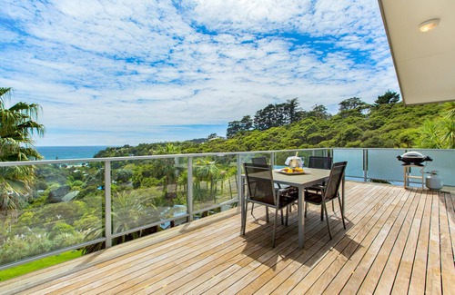 Waiheke Island Apartment | Villa Rosa at Palm Beach - Carefree Quality Holiday Villa - Palm Beach