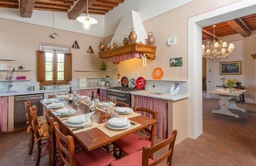San Giuliano Terme Villa | Villa Rossa Large Private Pool, WiFi