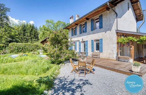 Verthier House | Villa Rustique Barjaque - avec Piscine