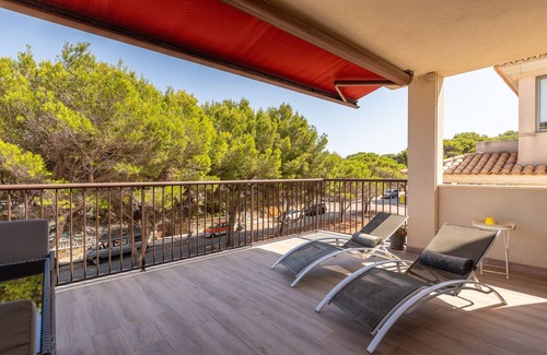 Son Serra de Marina Villa | Villa 'Sa Nineta' with Beautiful Sea Views, Private Pool, Terrace, Garden, Wi-Fi & A/C