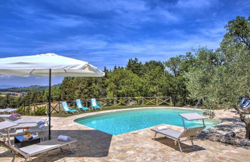 Montone Villa | Villa San Lorenzo - Hilltop Villa With Private Pool, Jacuzzi & AirCO