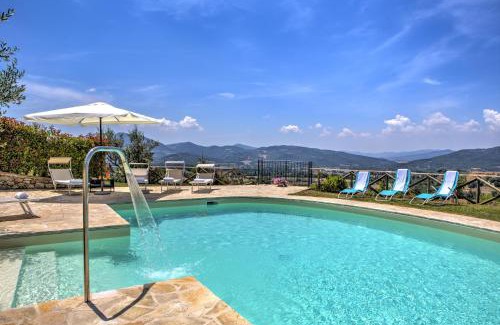 Montone Villa | Villa San Lorenzo - Hilltop Villa With Private Pool, Jacuzzi & AirCO