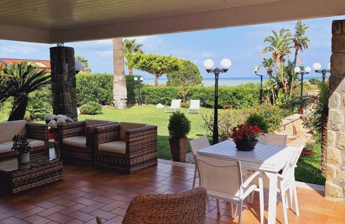 Mazzaforno Villa | VILLA SANTINA - CEFALù - SEA VIEW AT 150 FROM THE BEACH WITH PRIVATE ACCESS.