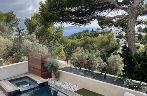 Perier Villa | Villa sea view haut de Perier