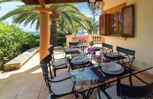 Cala Bona Villa | VILLA SEMBAT with private pool and first line of the sea