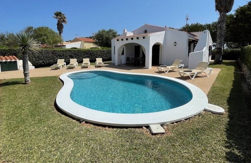 Cap d'Artrutx Villa | VILLA SIGFRID - ATTRACTIVE FAMILY VILLA FOR 8 PEOPLE - 10% DISCOUNT IN MAY/JUNE