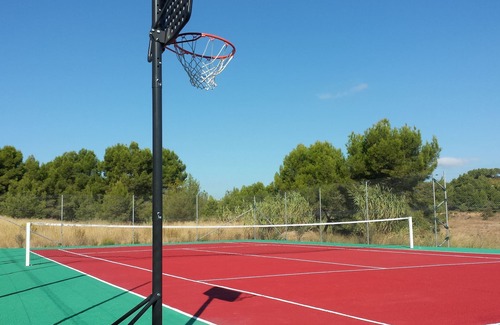 Moussan Villa | Villa, slide, swimming pool, summer kitchen, tennis court, basketball, soaking