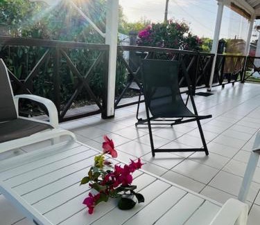 Anse-Bertrand Villa | Villa Sous le Manguier-Anse Bertrand 5min plage