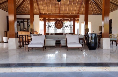 Desa Kadumbul Resort | Villa SUMBA, a lush getaway villa beachfront.