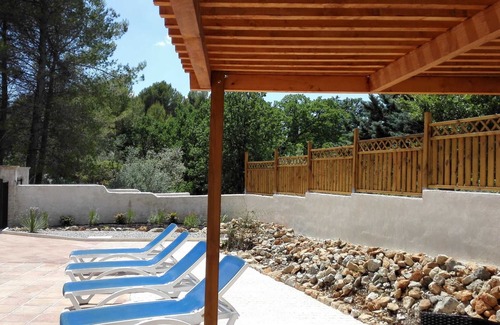 Flayosc Villa | Villa Susoft in Flayosc, air-conditioned with private pool and tennis