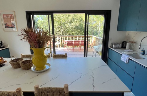 Arcachon Villa | Villa Swimming pool/air conditioning/6 bedrooms - sleeps 14