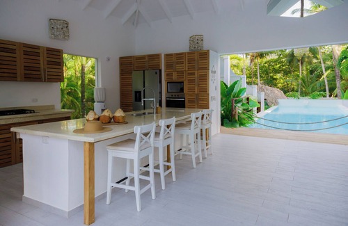 Las Terrenas Villa | Villa Tabiki Beachfront at Playa Coson, Las Terrenas