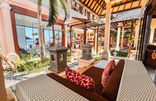 Candi Dasa Villa | Villa Talia Vashti - Oceanfront villa with Private Sea Access, Pool & Cook