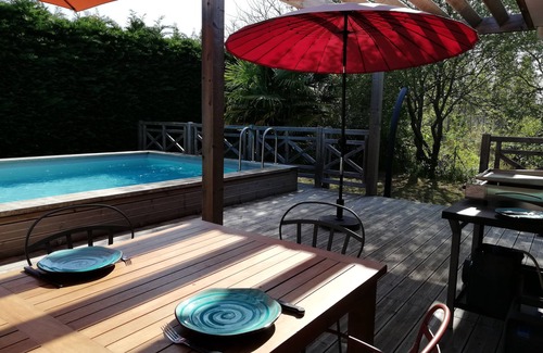 Saint-Paul-en-Born Villa | Villa Ti'plage with private pool, internet, near lake and ocean Mimizan