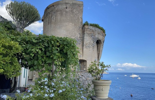 Positano Villa | Villa Torre Sponda Private Beach