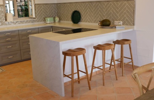 Salobrena Villa | Villa "Tropical Dream" with big Garden, Sea View, Heated Private Pool & Wi-Fi