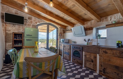 Putignano Villa | Villa 'Trulli Tower' with Pool, Garden, Terrace & Wi-Fi