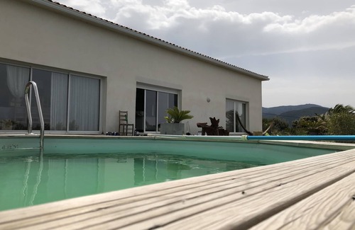 Grosseto-Prugna Villa | Villa vue Exceptionnelle Pour Vacances de Rêve au Calme Entre mer et Montagne