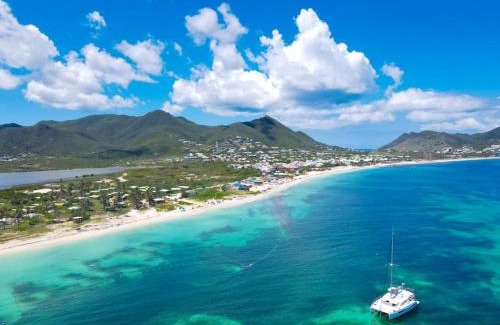 Orient Bay Villa | Villa West Indies, spectacular sea view, inside Orient Bay resort, private pool