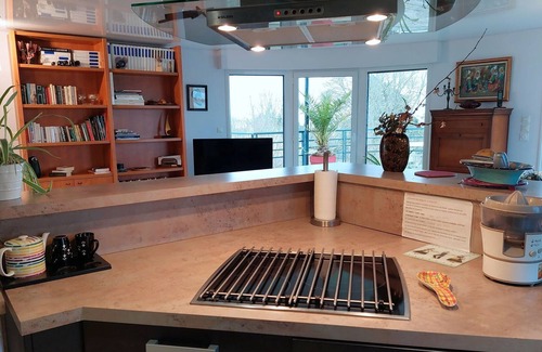 Plougastel-Daoulas House | Villa with high terrace and panoramic sea views